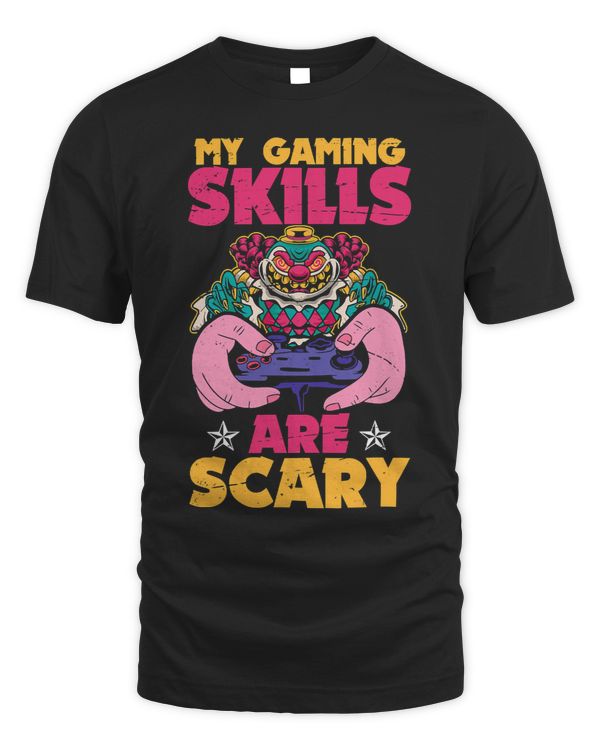 My Gaming Skills Are Scary Halloween For Men Women Kids 235
