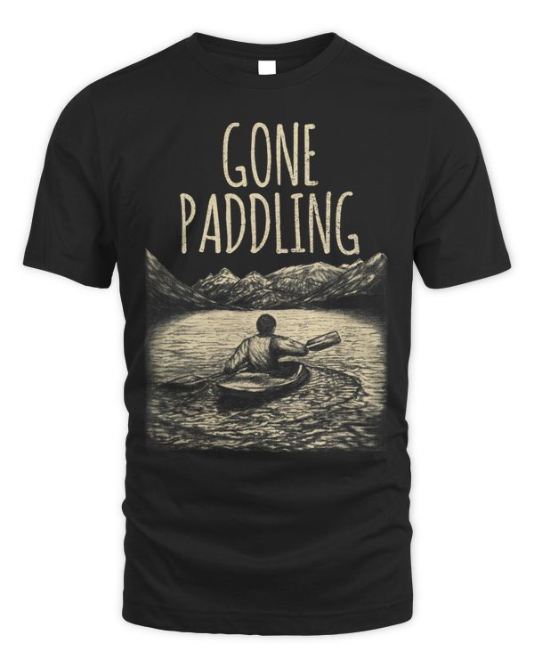Gone Paddling Canoe Shirt Women and Men