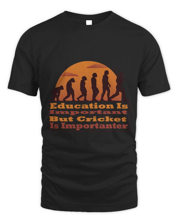 Funny Education Is Important But Cricket Is Importanter