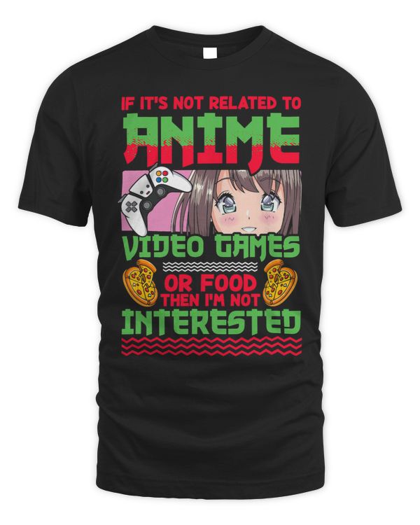 Anime Video Games Food Pizza Japan Anime Gamer Otaku