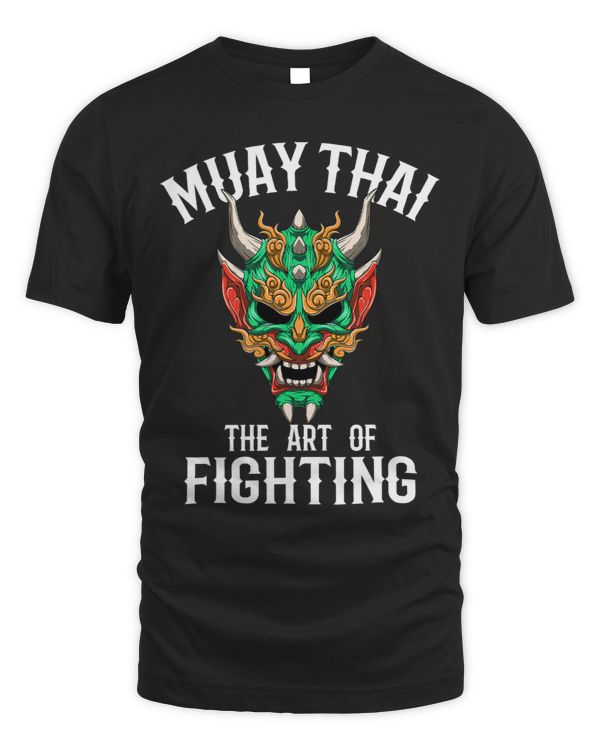 Aggressiv Thai Boxing Oni Demon Martial Arts Fighting