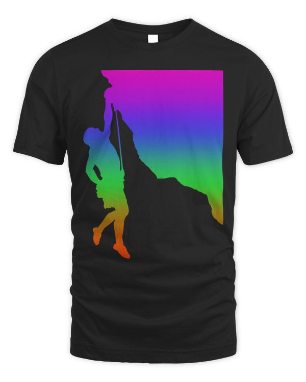 Canyoning Shadows in Rainbow Color