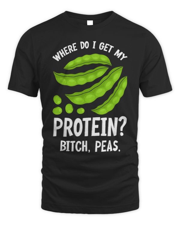 hilarious vegan protein text peas
