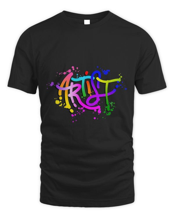 Artist Colorful Letter Word Art by Tangie Marie
