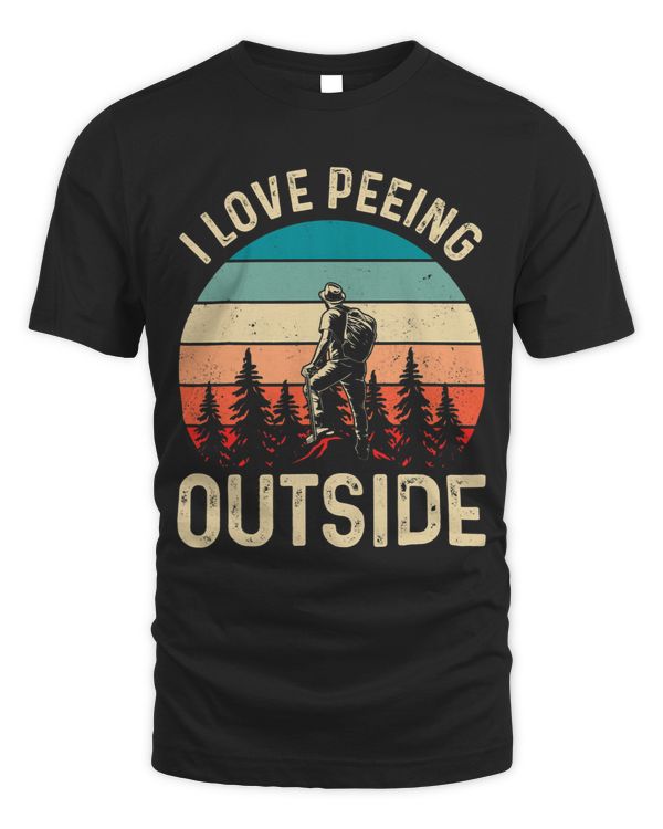 I love peeing outside Wilderness Glamping Campfire Nature
