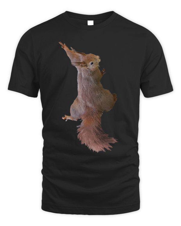 Cute Squirrel Climbing Your Chest