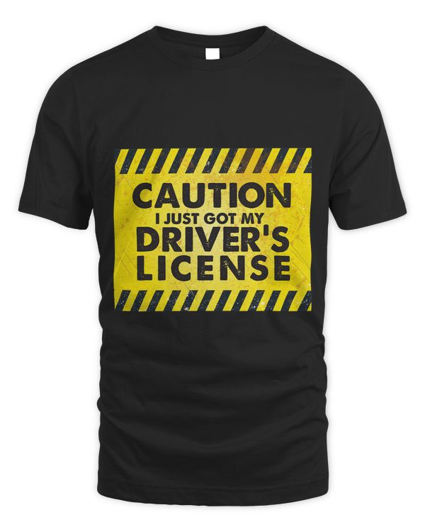 caution I just got my drivers license driving design