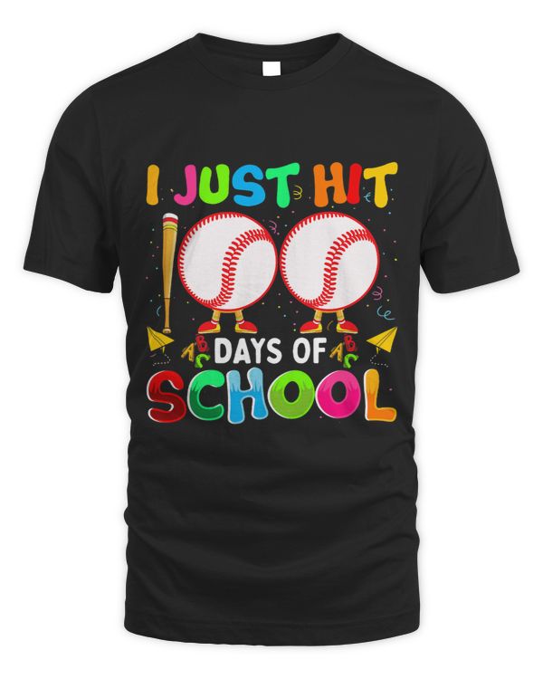 Just Hit 100 Days Childrens Baseball Costume 100th Day