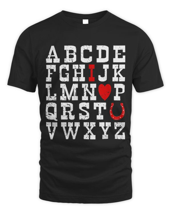 ABCs I Love U Western I Love You Alphabet Student Teacher