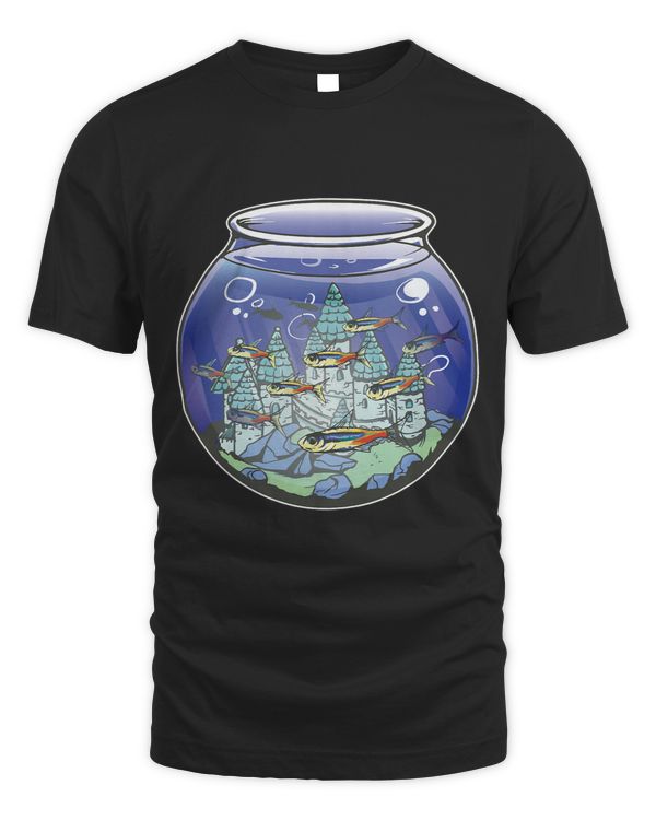 aquarium fish castle
