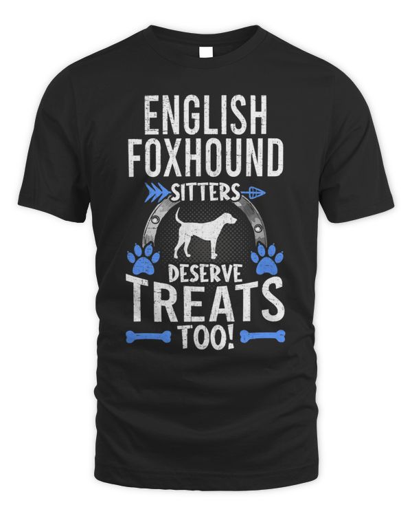 English Foxhound Sitters Deserve Treats Dog Lovers