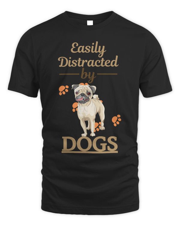 Pug Lover Dog Easily Distracted By Dogs Pug puppy animal Pugs