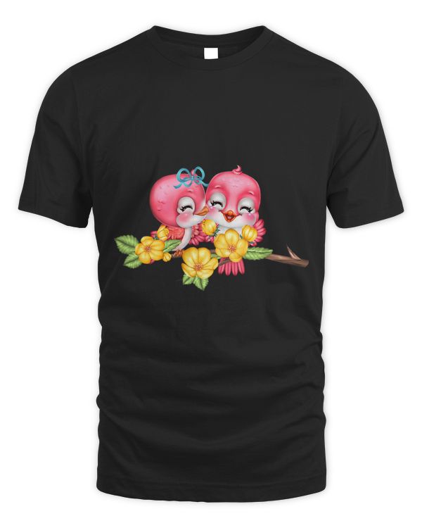 Adorobale Lover Birds Flower Clothes for Teen Girls Youth