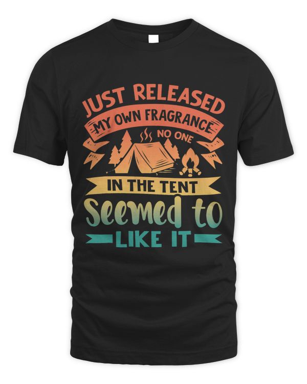Just Released My Own Fragrance Funny Camping Pun 28