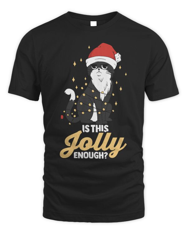 Is this jolly enough black cat xmas perfect for christmas