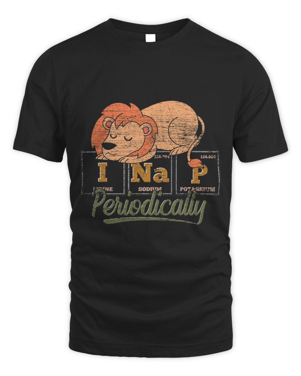 I Nap Periodically Cute Safari Animal Pajama Sleeping Lion