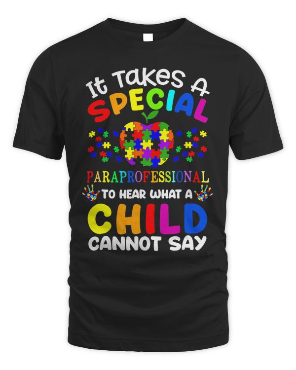 It Takes A Special Paraprofessional Apple Autism Awareness