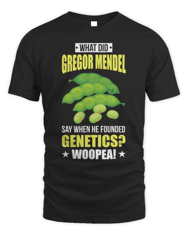Gregor Mendel Peas Science Birthday