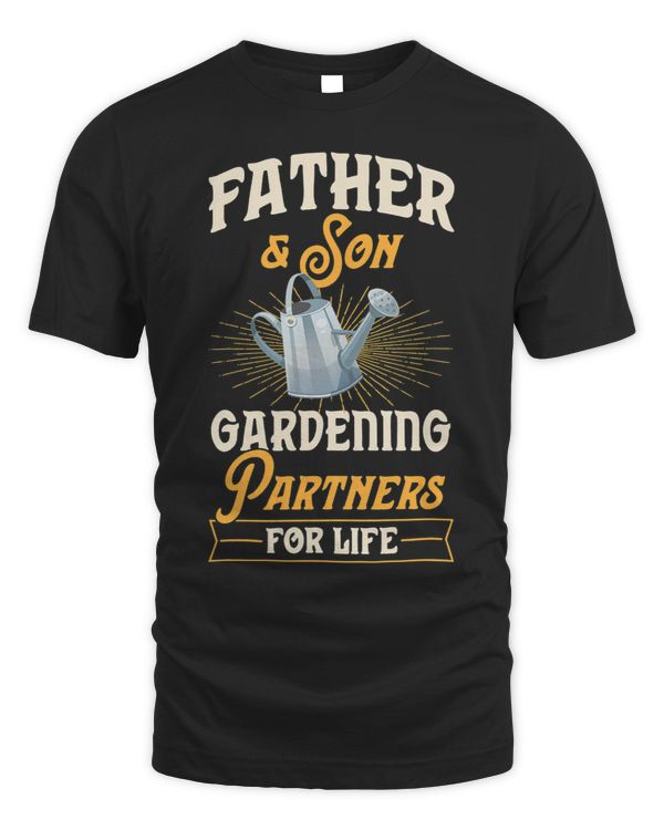 Father And Son Gardening Partners For Life
