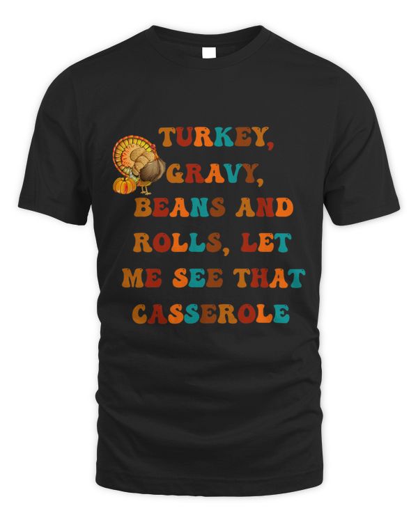Groovy Turkey Gravy Beans And Rolls Thanksgiving Autumn