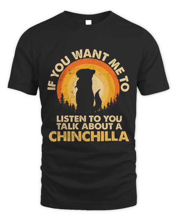 If Want Me Listen Talk About Animal Chinchilla
