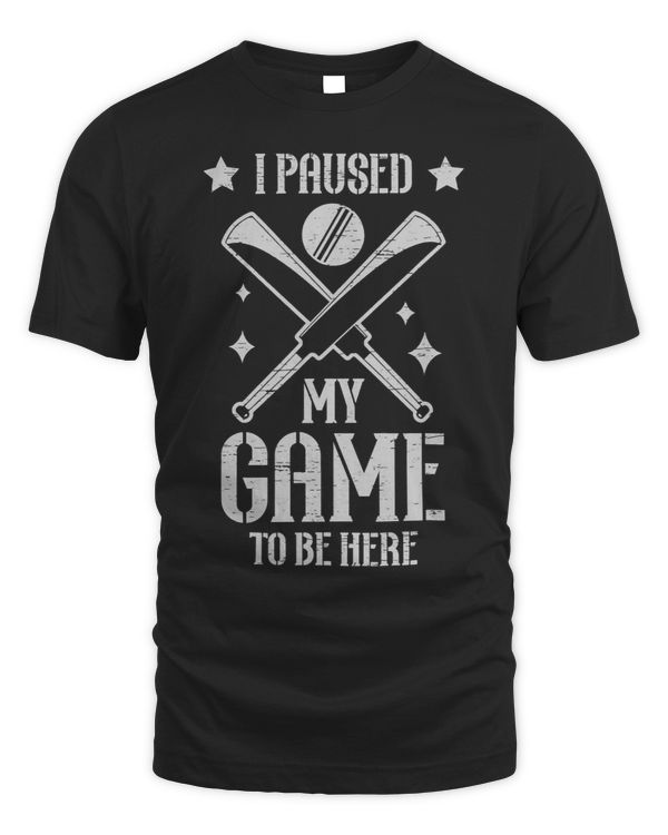 I Paused My Game To Be Here Field Run Sports Player