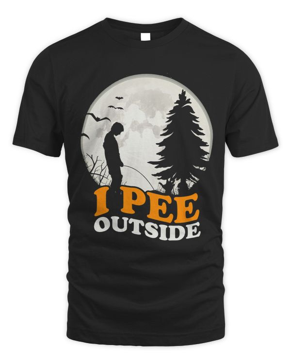 I Pee Outside Funny Camper