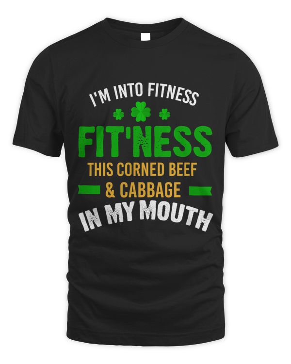 Funny St. Patricks Day Corned Beef and Cabbage In My Mouth