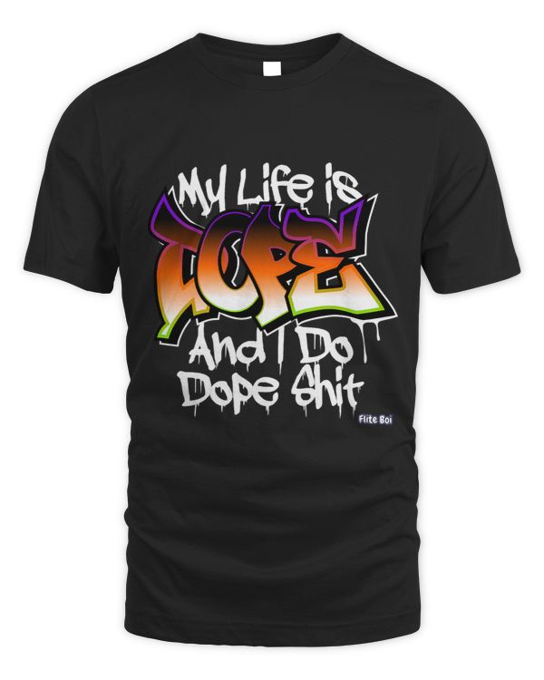 Flite Boi Funny Dope Graffiti Graphic Unisex