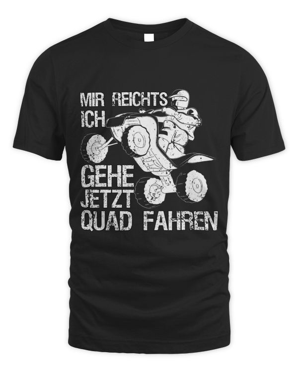 Its enough for me to go quad biking