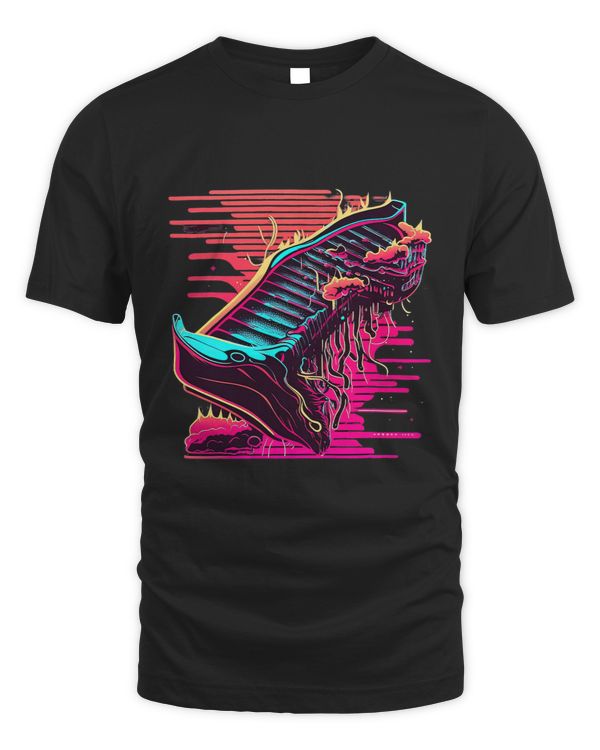 BBQ Ribs Synthwave 80s Retrowave Aesthetic 3