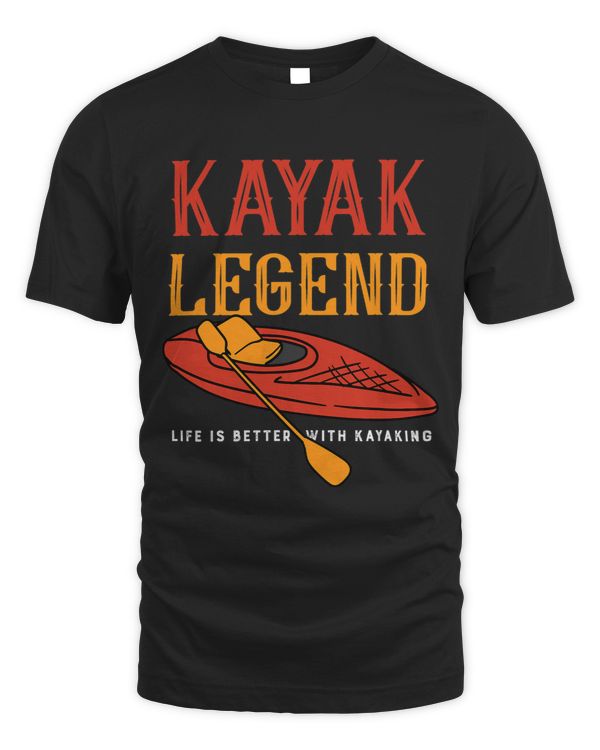 Kayak Legend Canoeing Whitewater Wildlife