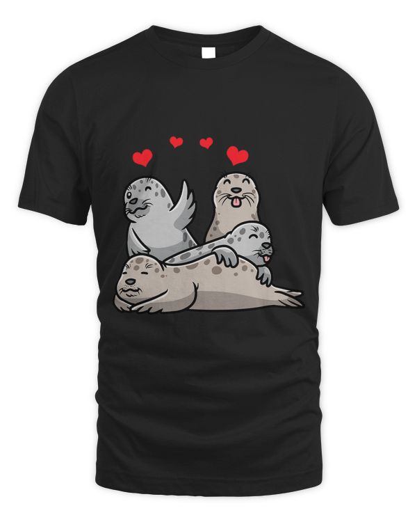 Funny Harbor Seal Stubborn Seal Common Seal Sea Lion