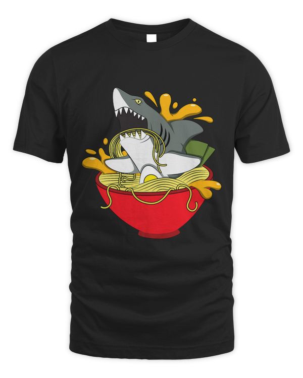 shark in ramen shark ramen humour pho noodle soup