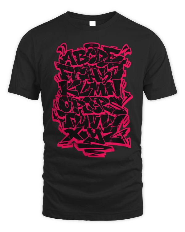 Graffiti Alphabet Hip Hop Street Art Urban Lettering