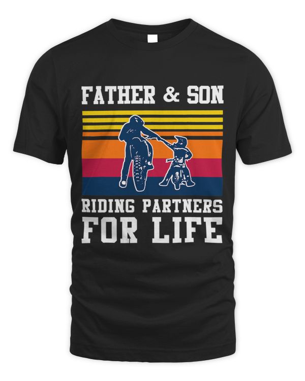 Father And Son Riding Partners For Like Dirt Bike