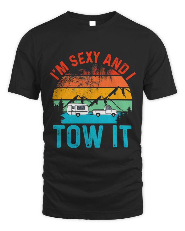 Funny Vintage Caravan Camping RV For Men and Woman