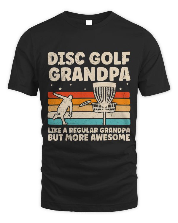 Funny Disc Golf Grandpa Design Disc Golfer Cool Disc Golfing
