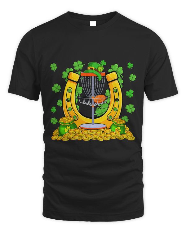 St. Patricks Day Disc Golf Tools With Clovers Player Lover