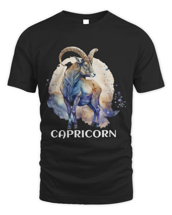 Capricorn Caps Zodiac Saturn Ruled Astrological Goat Art