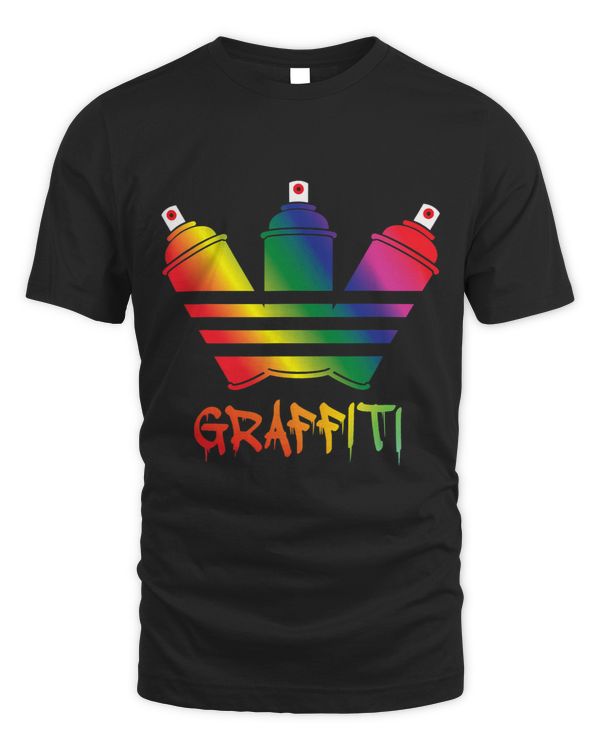 Graffiti Spray Cans Rainbow Unisex