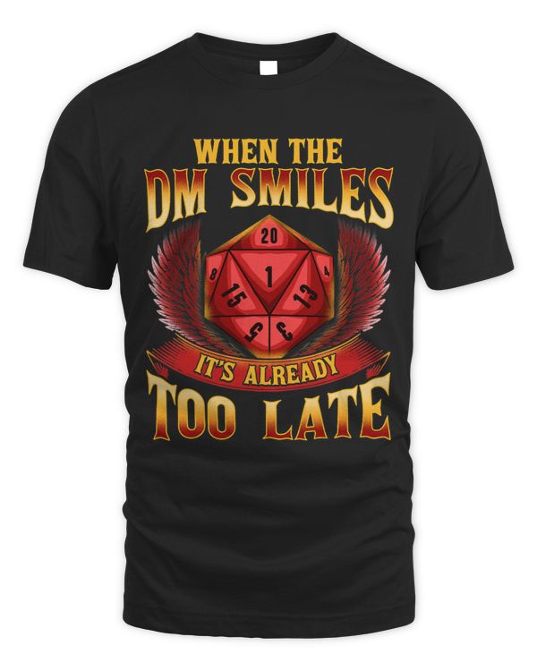 Funny When the DM Smiles Its Already Too Late