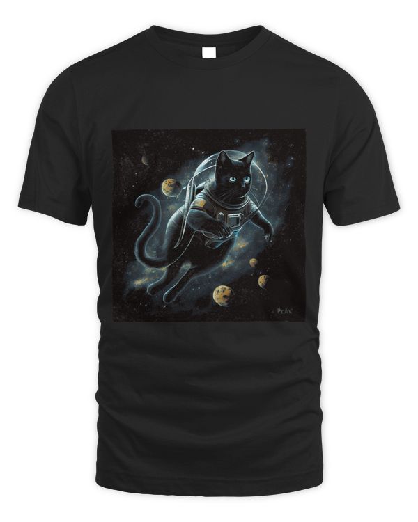 Black Cat Backfloating Space