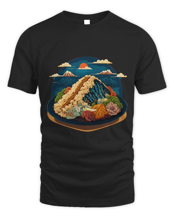 Surrealism Japanese Painting Okinawa Taco Rice