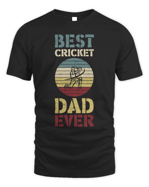 Best Cricket Dad Ever Field Run Sports Player