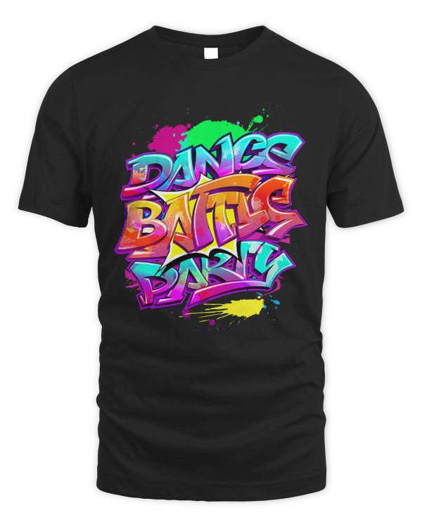 Cool Dance Graffiti Splash Battle Party Art Graphic Design