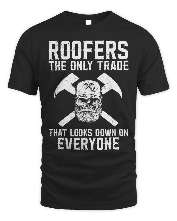 Roofer Funny Retro Roofing Roof Equipment Job Repair1
