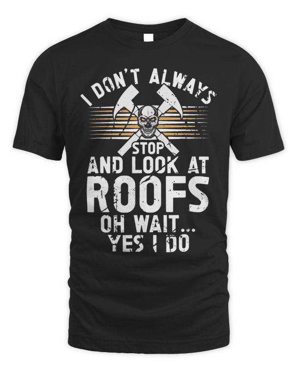 Roofer Funny Retro Roofing Roof Equipment Job Repair3 68