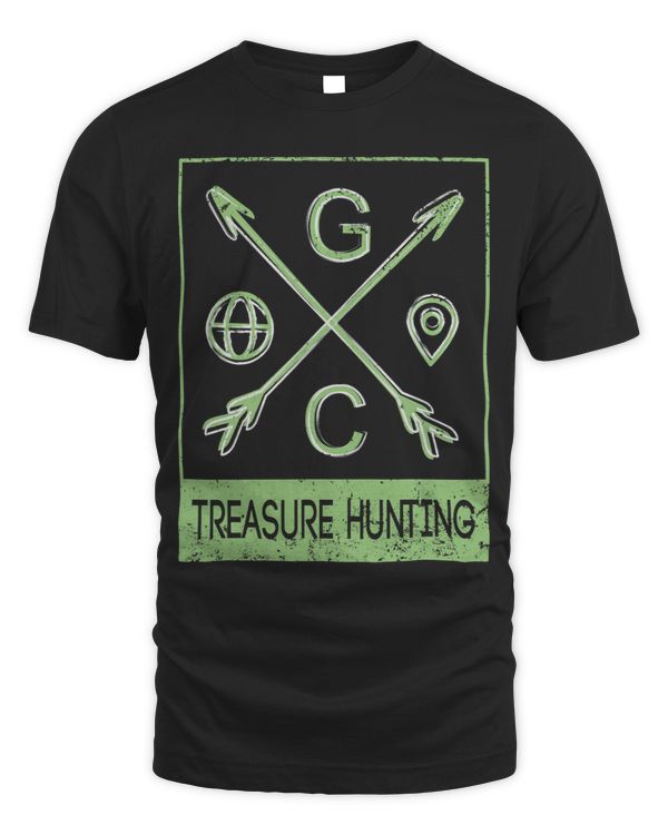 Cool geocaching gift idea with outdoor vintage motif