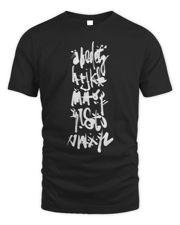Cool Modern Grunge Graffiti Alphabet